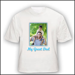 "Personalised  T-Shirt 4 Dad - Click here to View more details about this Product